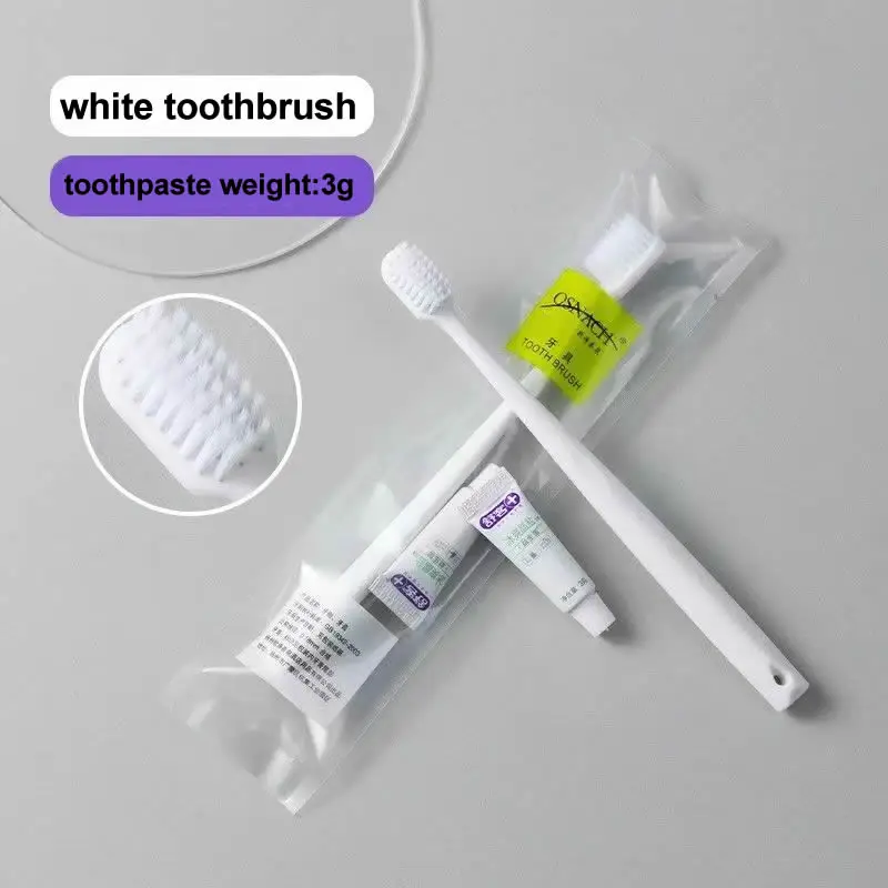 Free Shipping High End Good Quality Colorful Private Care Appliance Toothbrush Toothpaste Dental Kits Hotel Supplies Wholesale