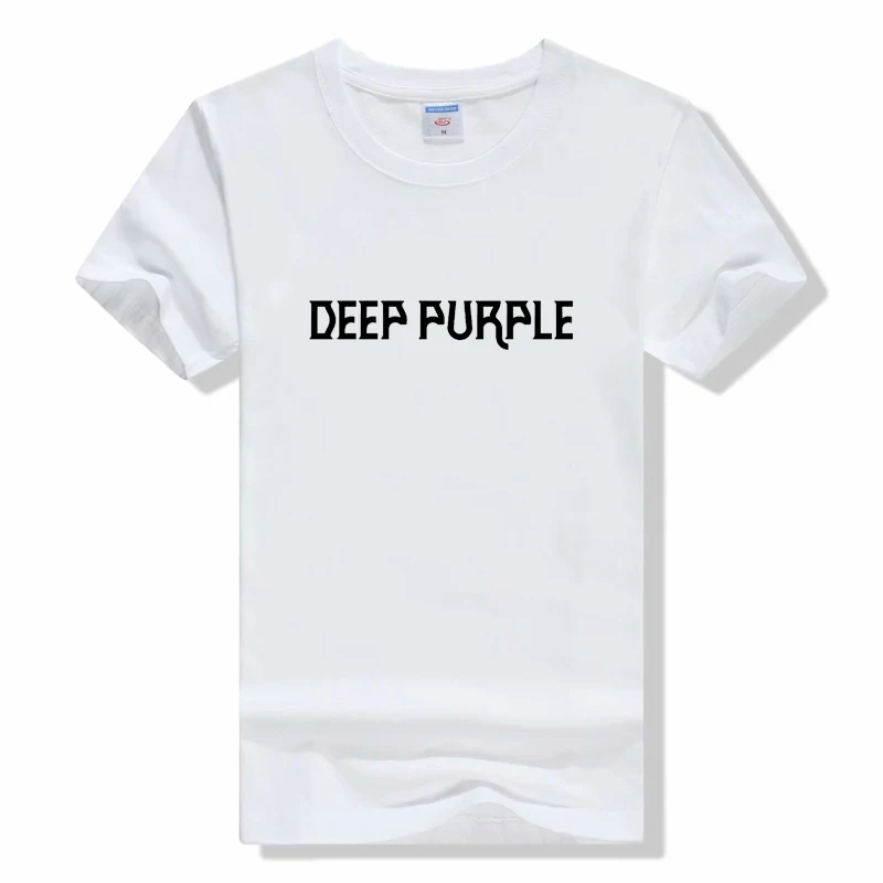 New Deep Purple Tshirt Album Machine Head Smoke Song On The Water Tshirt English Rock Band t-shirt 100% Cotton Basic Camiseta