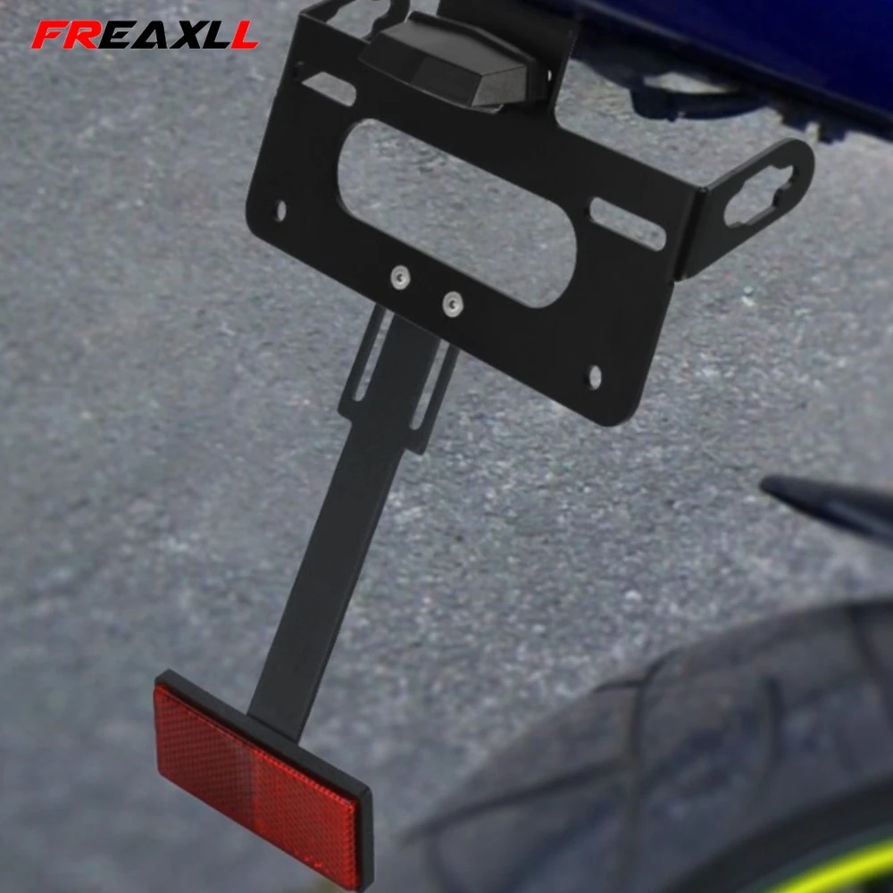 For Yamaha YZF-R125 YZF R125 YZFR125 2008-2013 2012 Motorcycle Accessories Rear License Plate Holder  Bracket Fender Eliminator