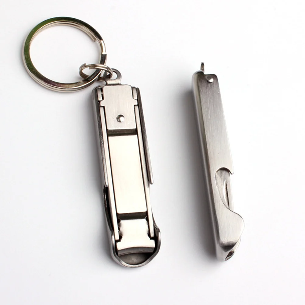 

stainless steel bottle opener stainless steel keychain folding nail clipper stainless steel nail clipper