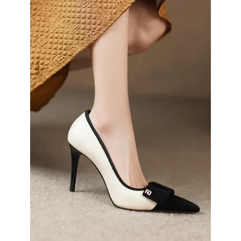 

2024 Women Elegance High Heels Pumps Wedding Bridal Stiletto Women shoes Lady Scarpins Office Party Shoes