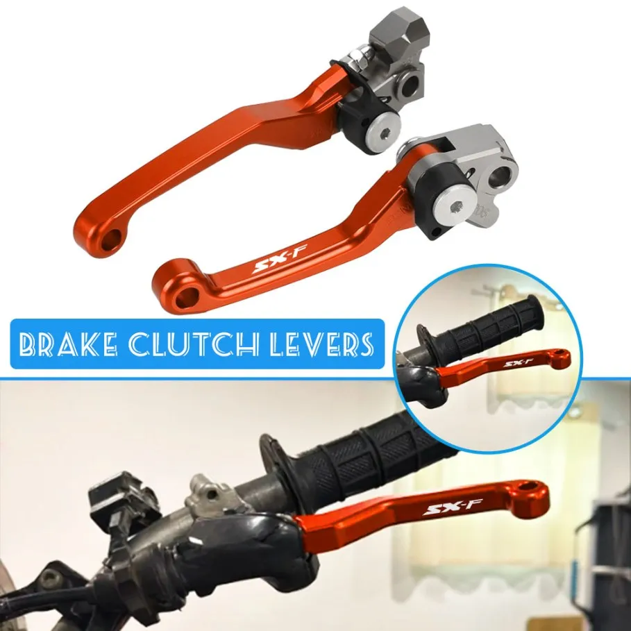 Motocross Brake Clutch Levers For 250SX-F 250 SXF 2005-2010 2011 2012 2013 2014 2015 2016 2017 2018 2019 2020 2021 2022 2023