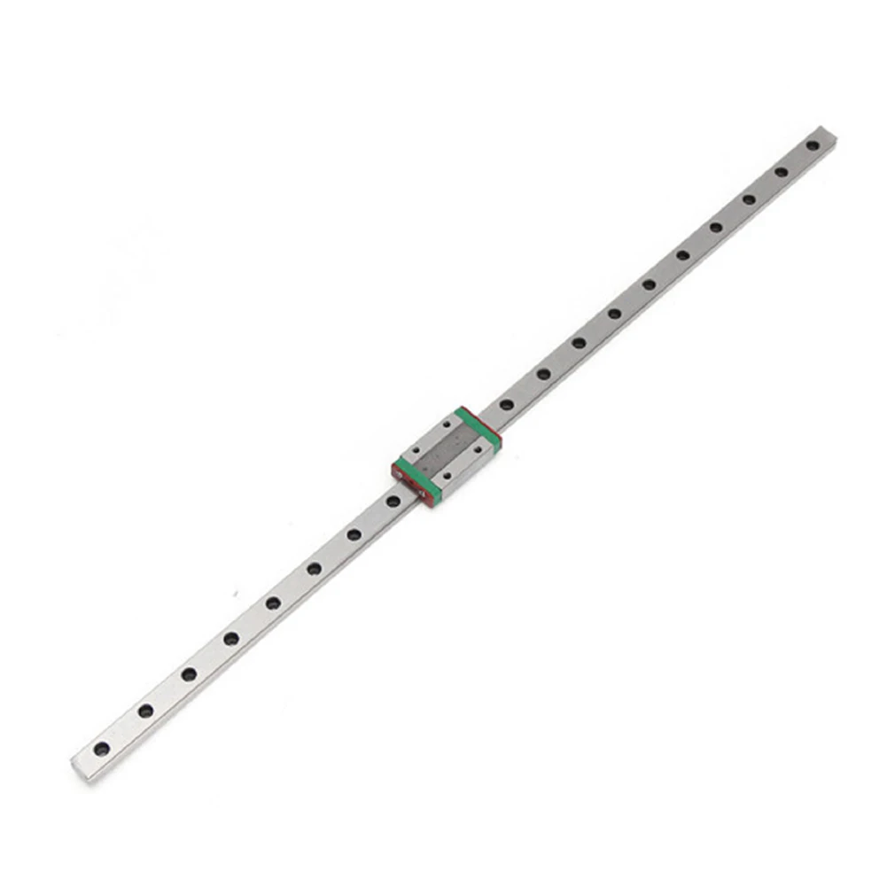 MGN12 450mm Linear Guide Bearing Steel Material For 3D Printer Linear Rail Guide Miniature Parts With MGN12H CarriageBlock