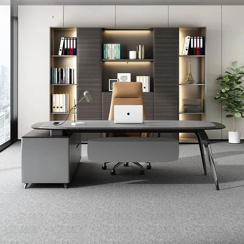

B High-end desk minimalist boss table senior executive manager office furniture