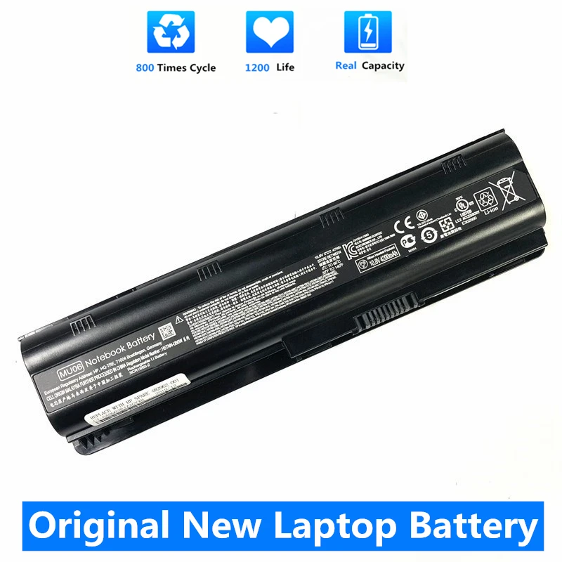 CSMHY Original  Laptop Battery CQ42 MU06 For Battery HP Pavilion G4 G6 G7 593553 593554 593562-001 HSTNN-UB0W CQ32 G42 CQ43 G32