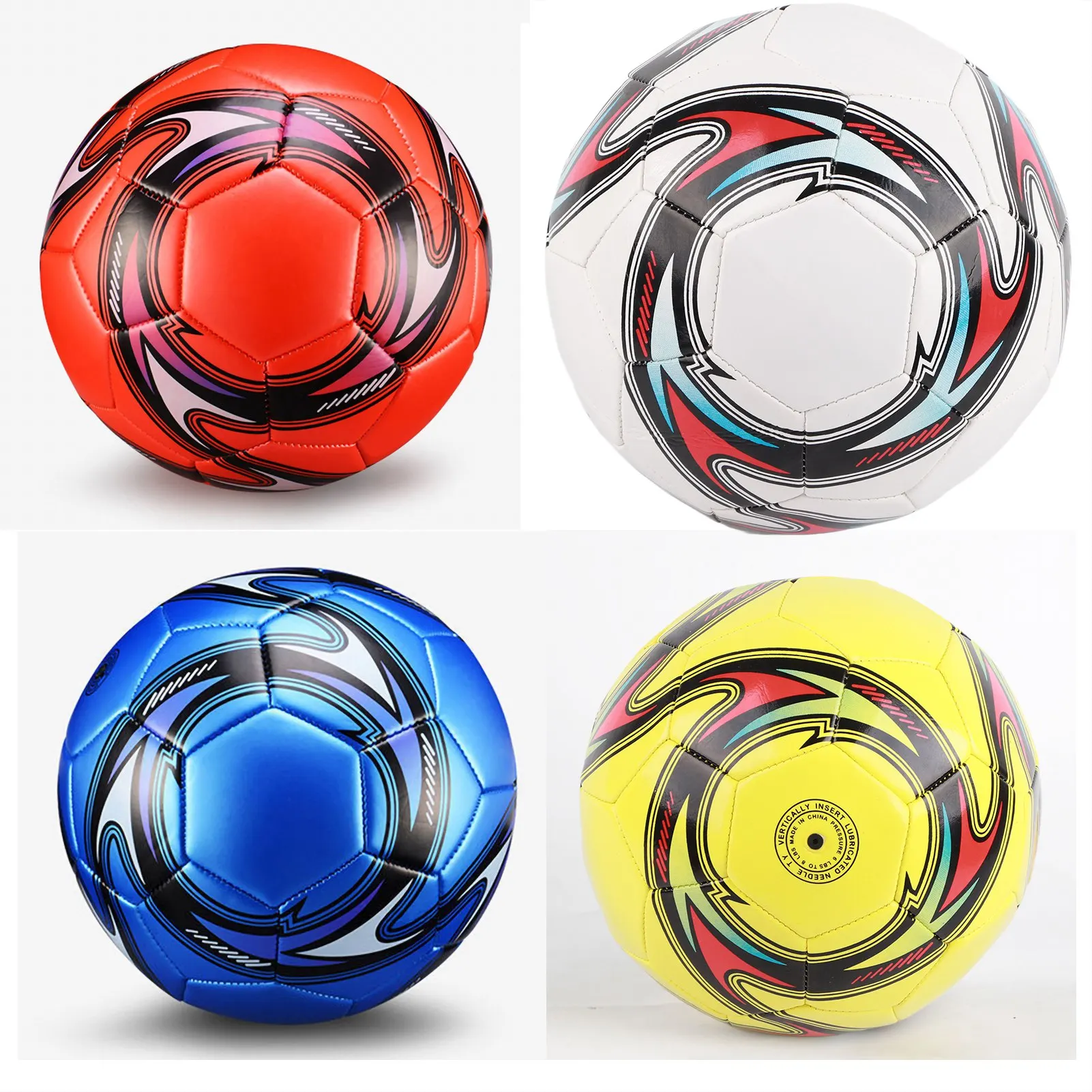 

Size 5 Soccer Ball Sports Soccer Ball Standard Size 5 Soccer Ball Leakproof Campus Football Wear Proof for Training Competition