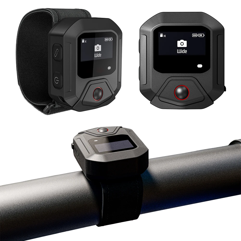 Smart Remote Control LCD Display Distance BT Controller Rainproof Cycling Selfie Camera Control for Action Camera Accessories