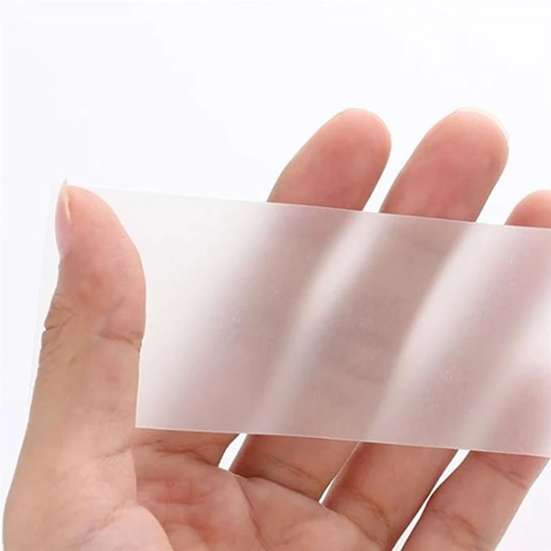 Elegant Belly Bands Decoratives Clear Paper Strips Addition for Wedding Card Clear Paper Strips 31x4cm Measurement B03D