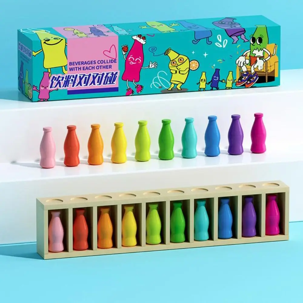 Juego de emparejamiento de memoria de madera, Educación Temprana, bebida de Motor fino, taza de clasificación de colores, aprendizaje de entrenamiento de memoria