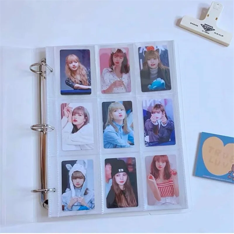 Large Capacity Photocard Binder Kpop Photo Album Instax Loose Leaf Album Name Card Collect Book Photocard Holder Card Book