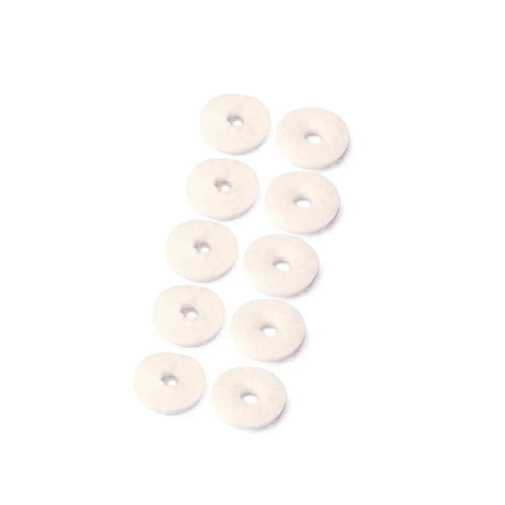 

90 PCS Piano Keyboard Felt Piano Regulating Tool Hitch Pin Felt Balance Front Rail Regulating Punchings Repair Parts 12mm Dia