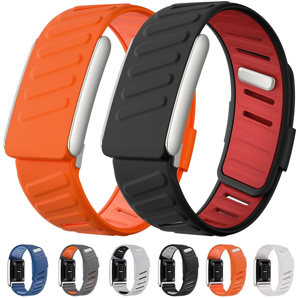 Weiches Silikonarmband für WHOOP 5.0 / WHOOP5.0 MG, Schnellwechsel-Armband, wasserdicht, atmungsaktiv, für WHOOP 5.0