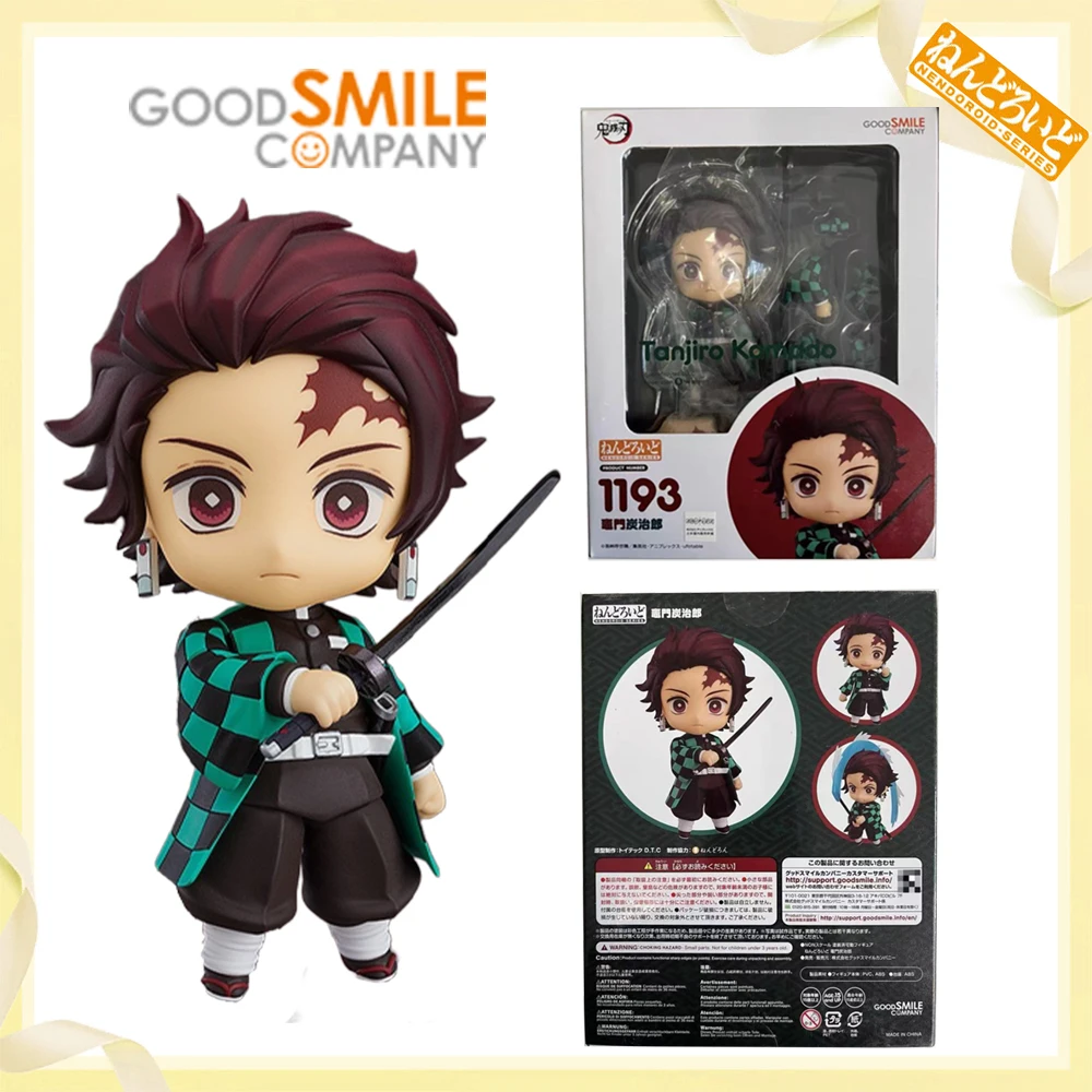 

%100 Original Good Smile Company Nendoroid ( # 1193) Kimetsu No Yaiba - Kamado Tanjirou Аниме Фигурка Модель