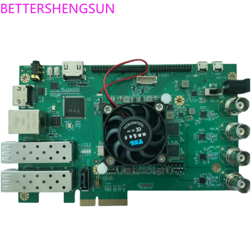 

K7 FPGA Development Board 3G 6G SDI PCIe SFP Fiber