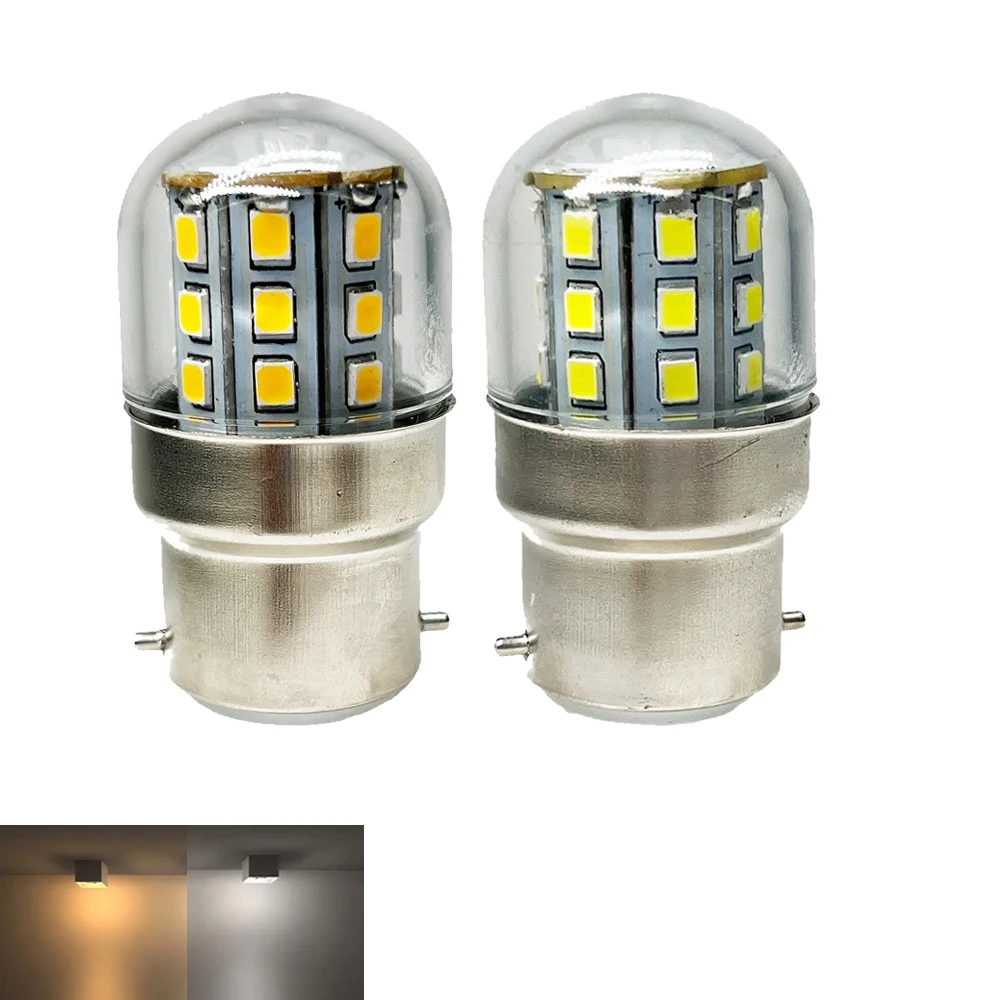 Mini T26 LED Bulb Lamp 4W B22 Baynet 220V 85-265V LED Corn Light Cold / Warm White Home Decor Ligting