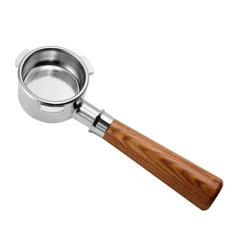54MM 3 oren Bodemloze Filterhouder Geschikt voor Breville Sage/870/875/878/880 Rvs koffie Gemodificeerde Handvat Filter Tool - afbeelding 2