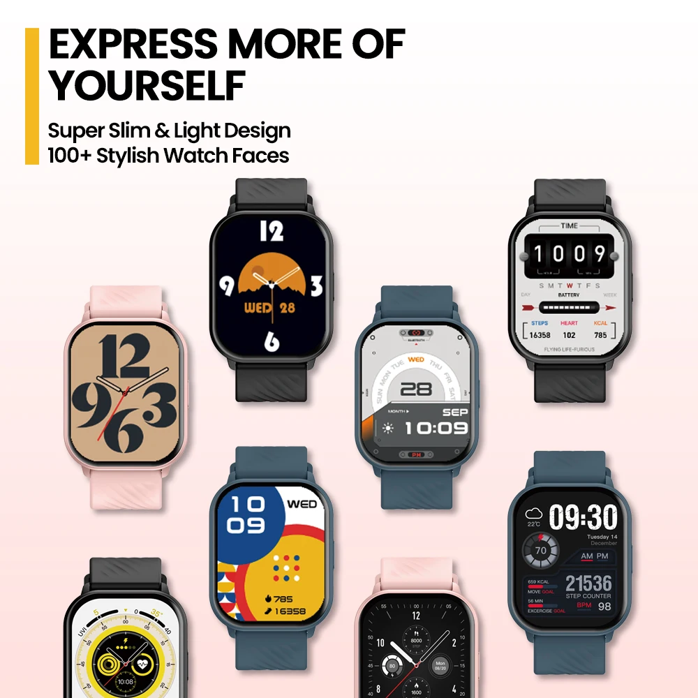 Zeblaze-Montre connectée GTS 3, avec appels vocaux, Bluetooth, écran HD 2.03, moniteur de santé 24h, étanche IP68, plus de 100 cadrans