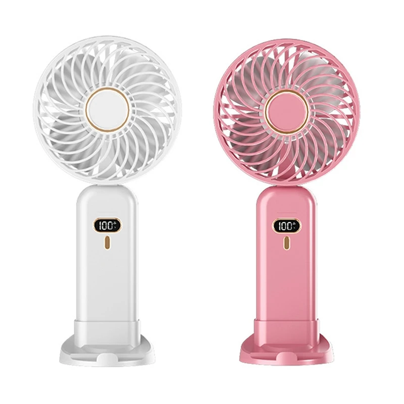 

Handheld Fan, Portable Fan With Lanyard Spray,5 Speeds Level Personal Fan, Foldable Desk Fan For Travel Outdoor