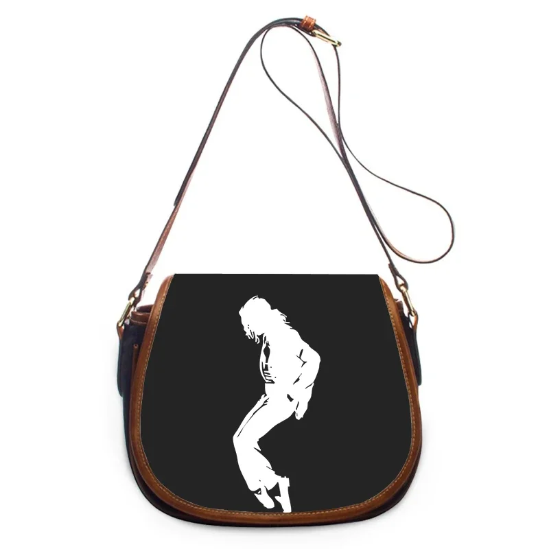 Michael Jackson 3D Print New Fashion Women Crossbody Bag Luxury Handbags Women Bags Zipper Shoulder Bag Women Shoulder Bag