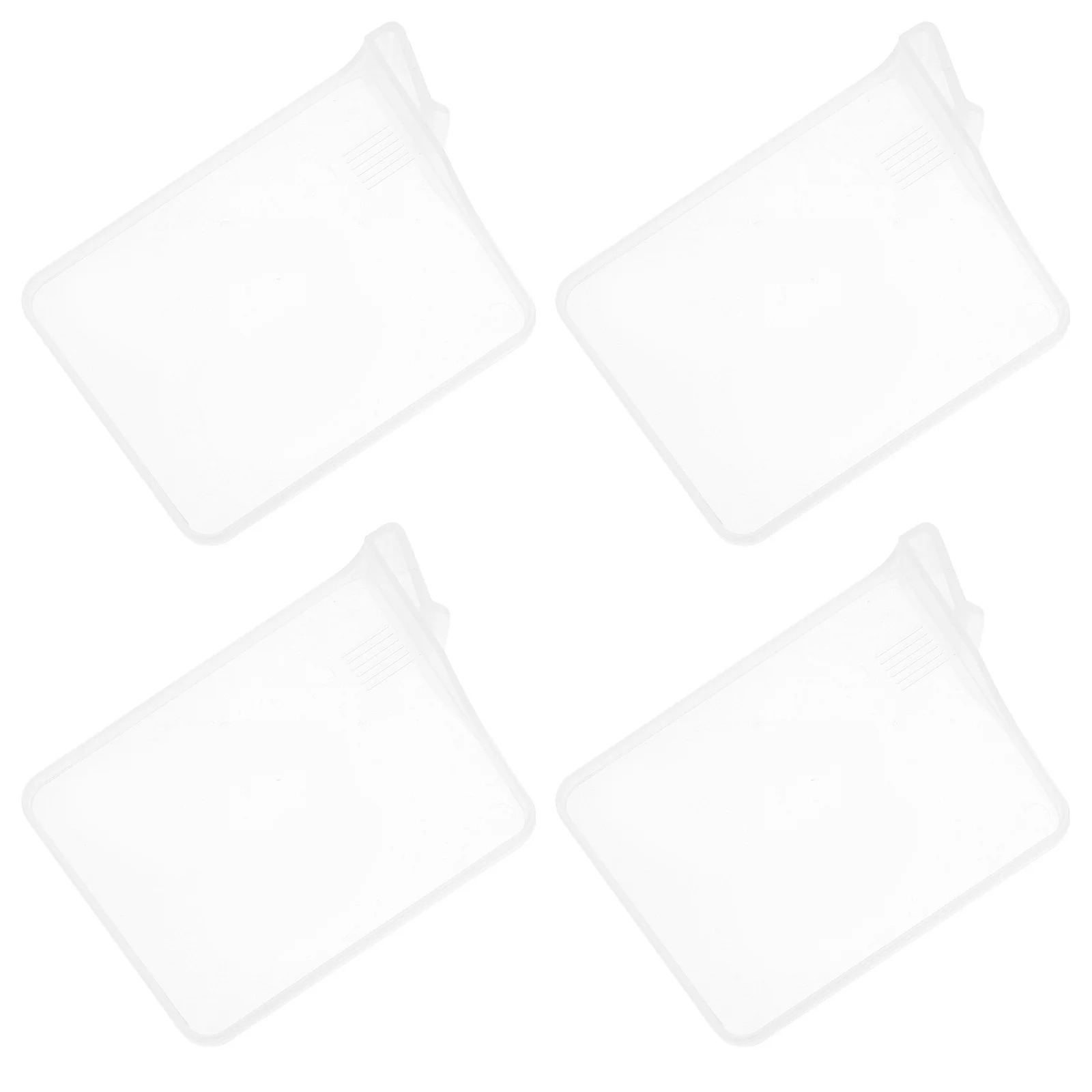 

8Pcs Plastic Transparent Shelf Divider Freely Adjustable Organizer Cabinet Separator for Kitchen Storage Box Shelf Divider