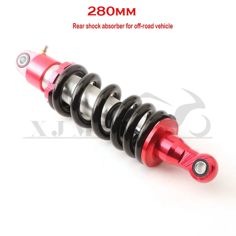 

280mm motorcycle rear shock absorber with air nozzle suitable for mud pit bike cross-country motorcycles