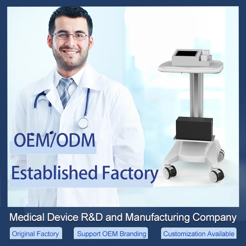 Modern Multifunctional Aluminum Medical Cart Cabinet Hospital Workstation Adjustable Height 5 Casters