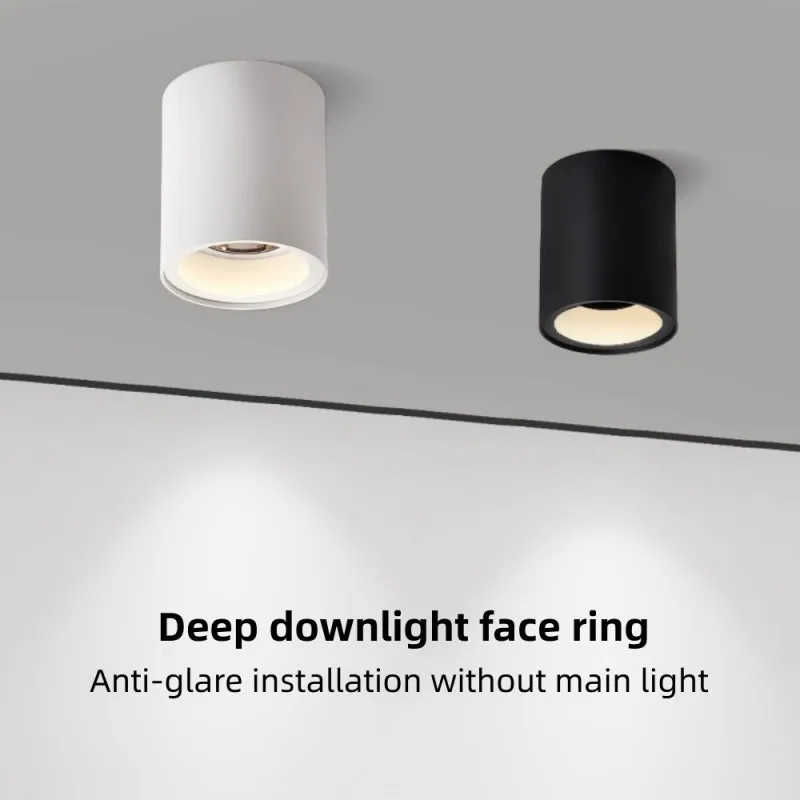 LED Surface mounted downlights home decorations lamps Kitchen Led lights for room Anti glare spotlight ceiling d lamp