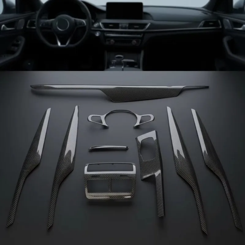 Carbon Fiber Interior Sticker Kit For BMW G30 F90 M5 M550 M540