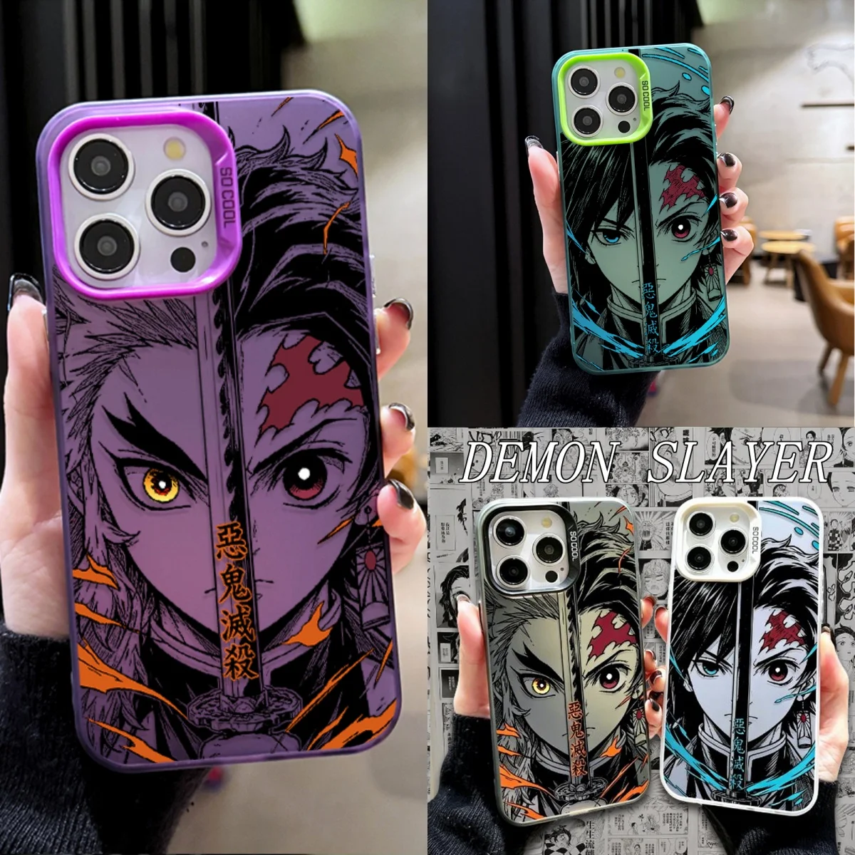 Cool Demons Slayers Phone Case for Samsung Galaxy A37 A57 A17 A07 A16 A06 A35 A55 A25 A05S A15 A56 A54 A36 A34 A24 A26 4G 5G
