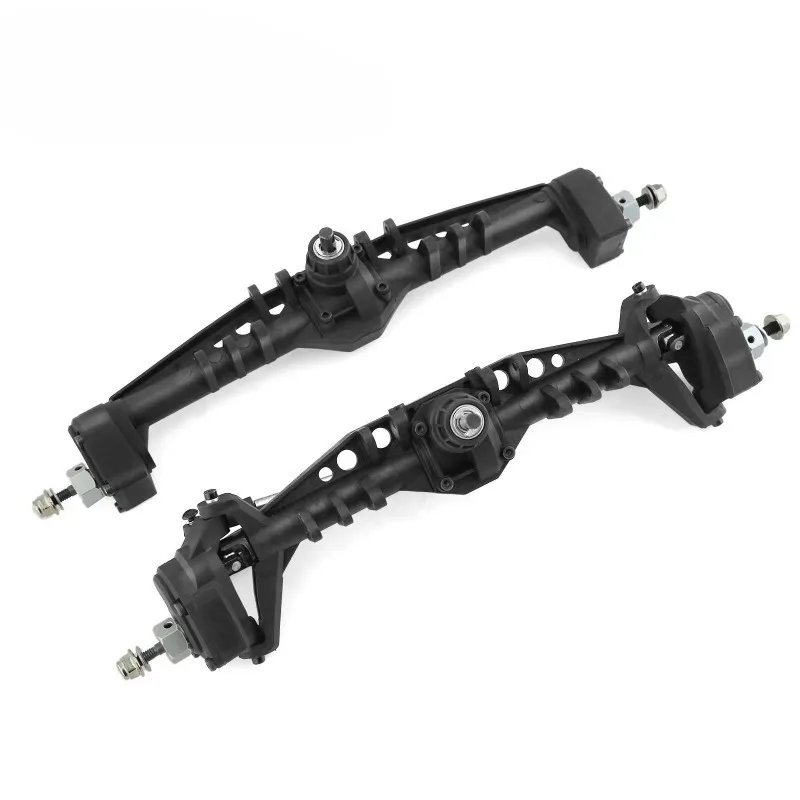 Передняя и задняя пластиковая портальная ось Currie F9 в сборе для осевого Capra UTB10 1,9 UTB 1/10, детали для обновления гусеничного автомобиля с дистанционным управлением