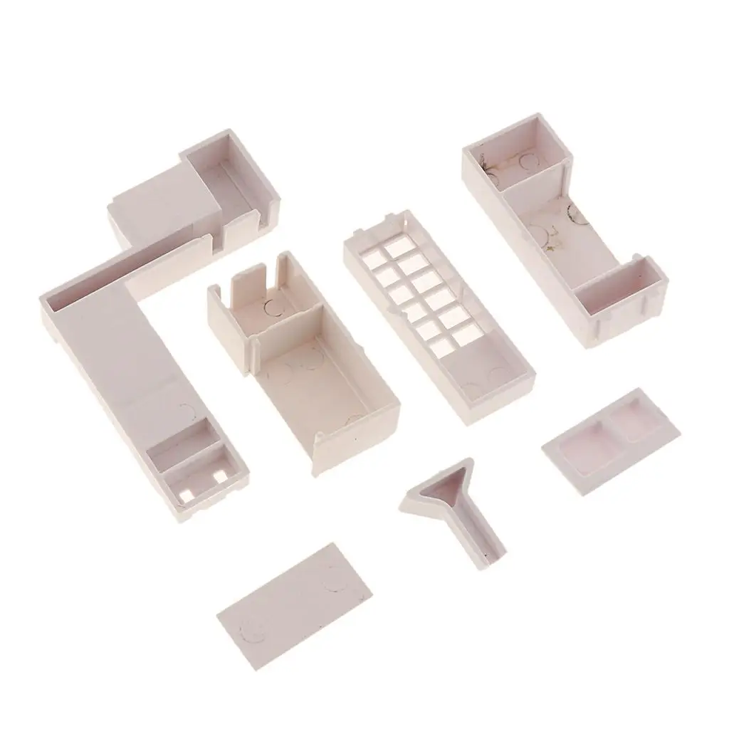 Architekturmodellzubehör im Maßstab 1:50 O, Küchendekorationen, DIY-Bausatz