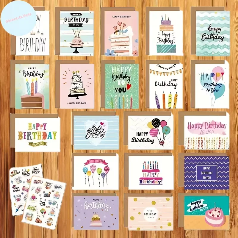 24Pcs Unique Happy …