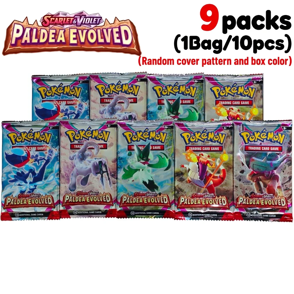 9 Packungen Pokémon TCG Mega Evolution-Pitch Black Booster Ascended Heroes Phantasmal Flames TCG Sammelkarten-Set – Detail 31