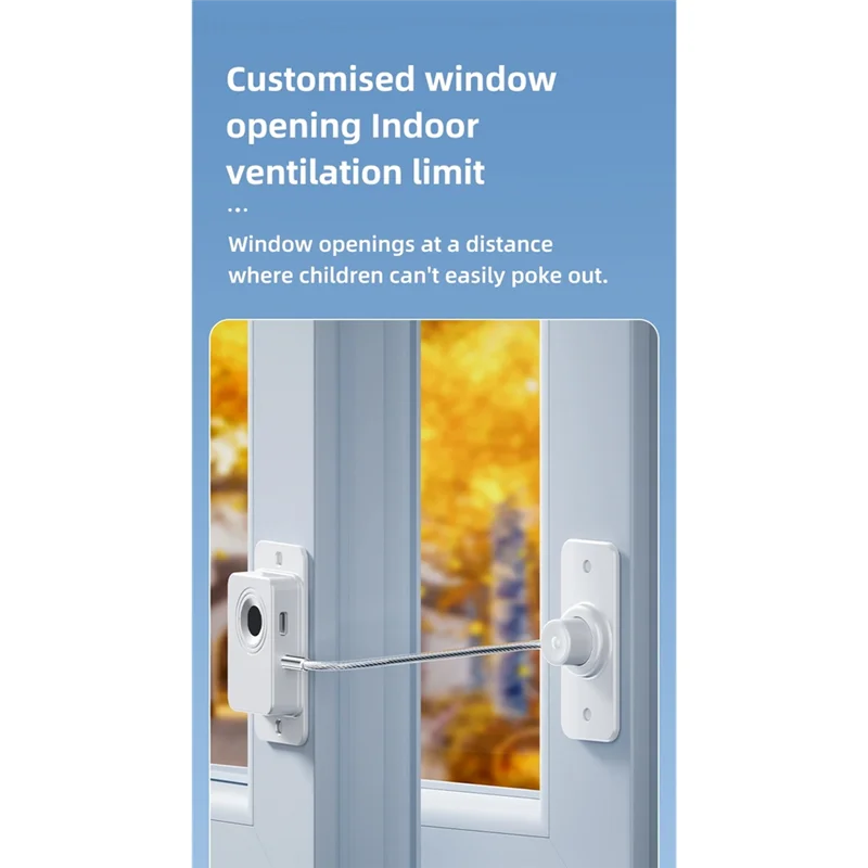 

【2025 НОВИНКА】Почтовый ящик, стеклянный шкаф, холодильник, шкаф, шкаф, обувной шкаф, умный замок ящика с отпечатками пальцев, ограничение окна Lo