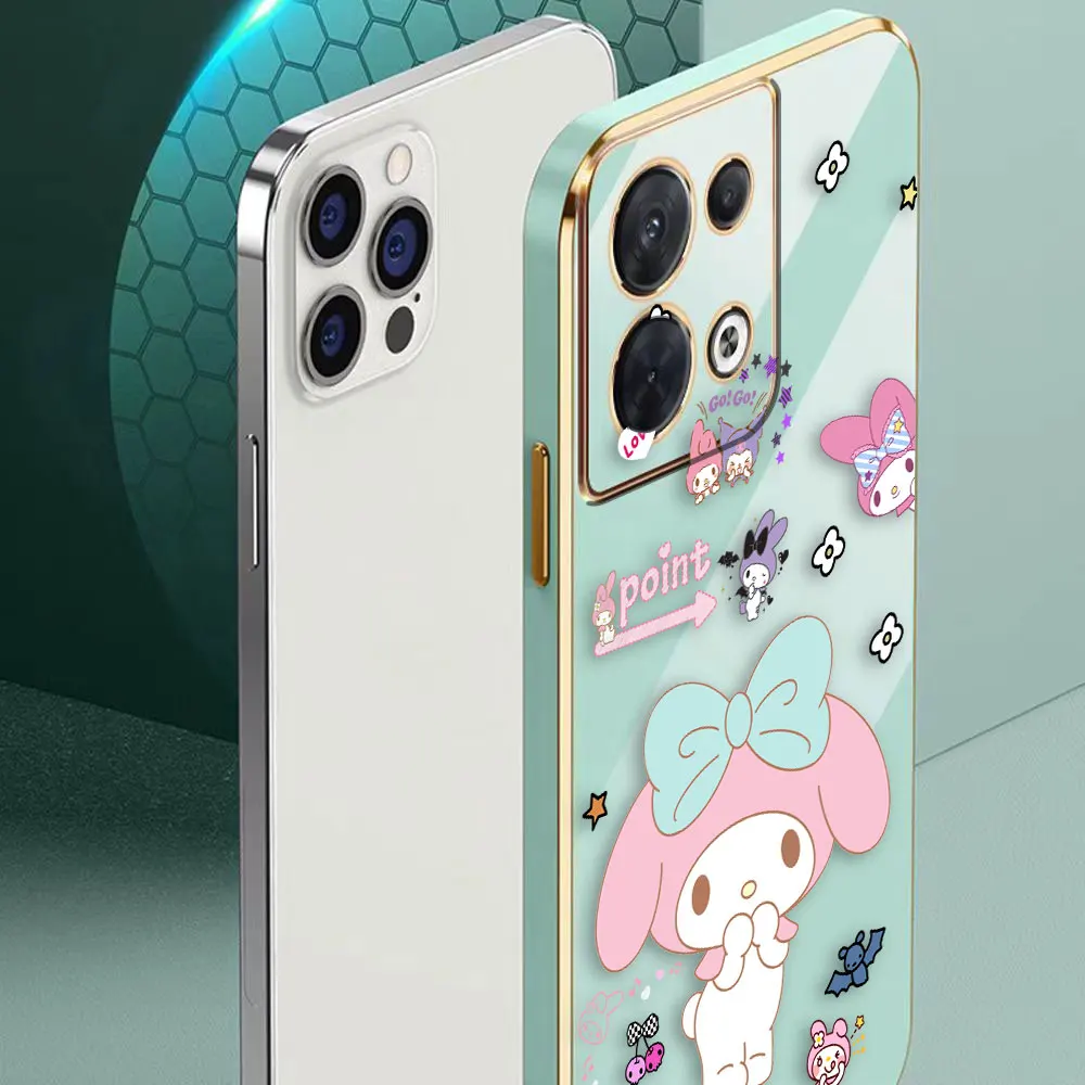 Fashion Melody Kuromi Cover Smooth E-TPU Phone Case Infinix NOTE 30 12 G96 12I 11 10 10I SMART 5 6 7 8 ZERO 20 5G PRO Case Shell image 3