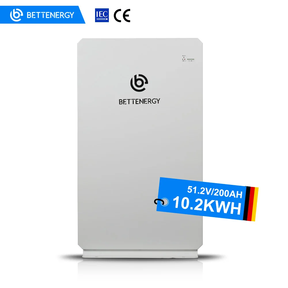 

Home Power 48V 51.2V 200Ah 10kWh Wall Mounted Lithium Battery 12V Solar System Split Inverter with BMS Portable AC Output
