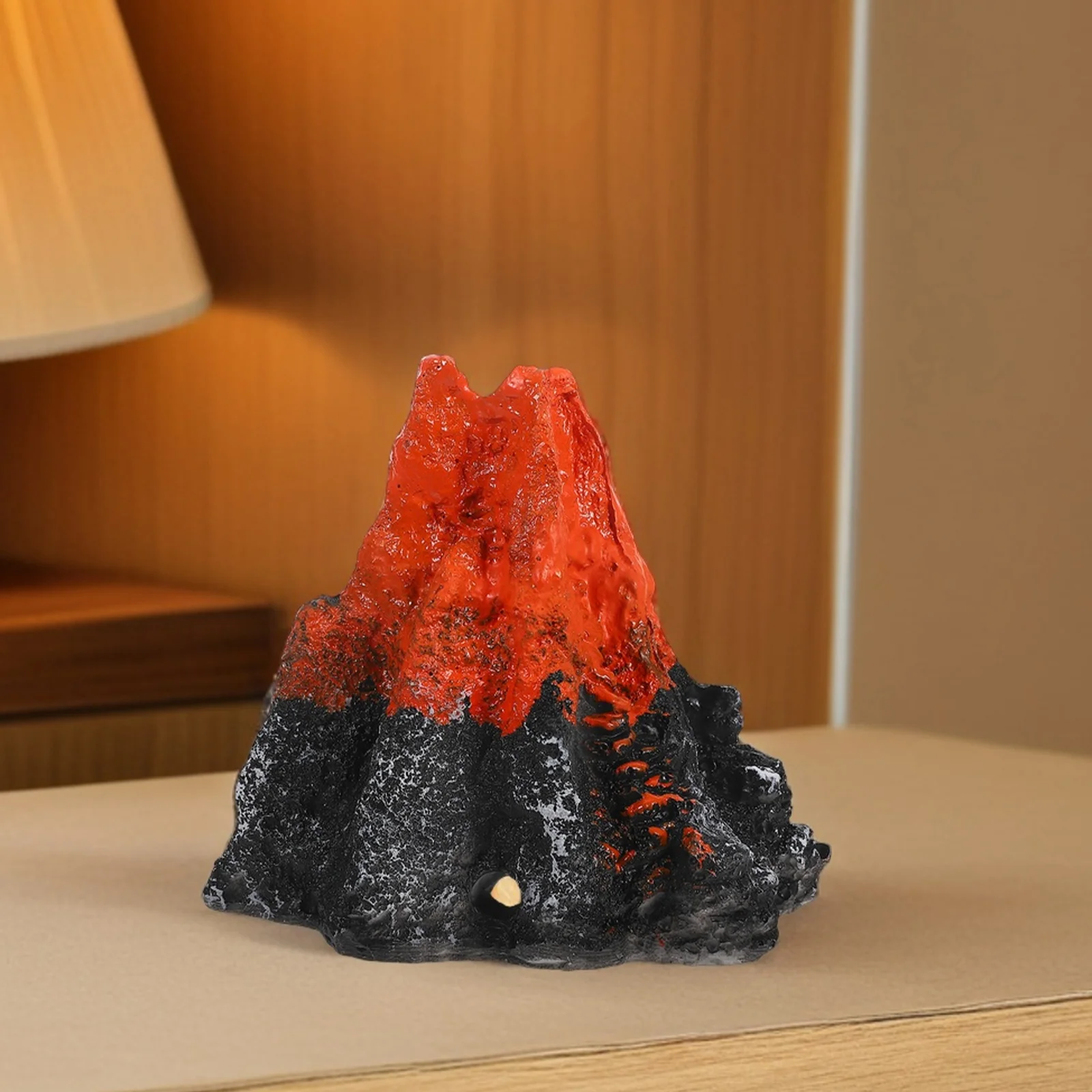 

Miniature Statue Resin Micro Landscape Ornament for Aquarium Garden Decor Desktop Farmhouse Gift Fish Tank Volcano Statues