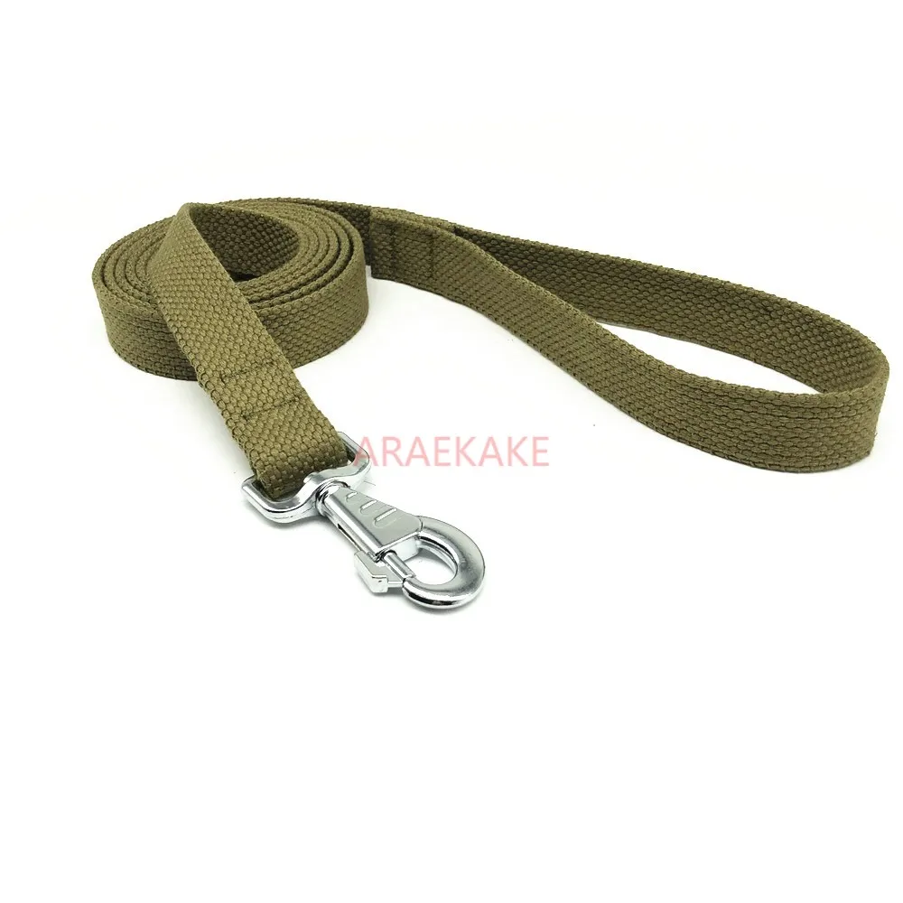 1PCS Cotton dog leash, medium-sized and large dog leash, golden fur dog chain, extended leash, training leash image 4