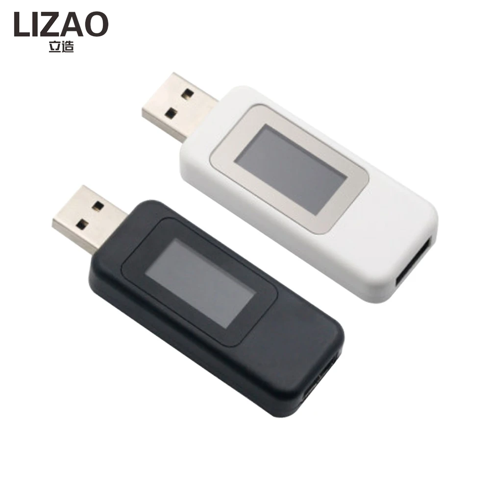LIZAO 10-in-1 USB Tester DC Digital Voltmeter Ammeter with Color Screen for Charger Power Bank Testing
