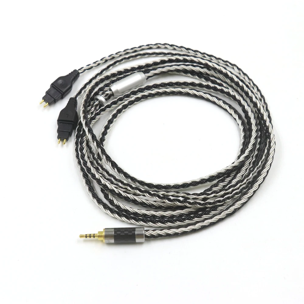 Wysokiej jakości 2.5mm 3.5mm XLR zrównoważony 16 rdzeń słuchawek wymienić kabel aktualizacji dla SENNHEISER HD600 HD650 HD600s HDxx x HD580