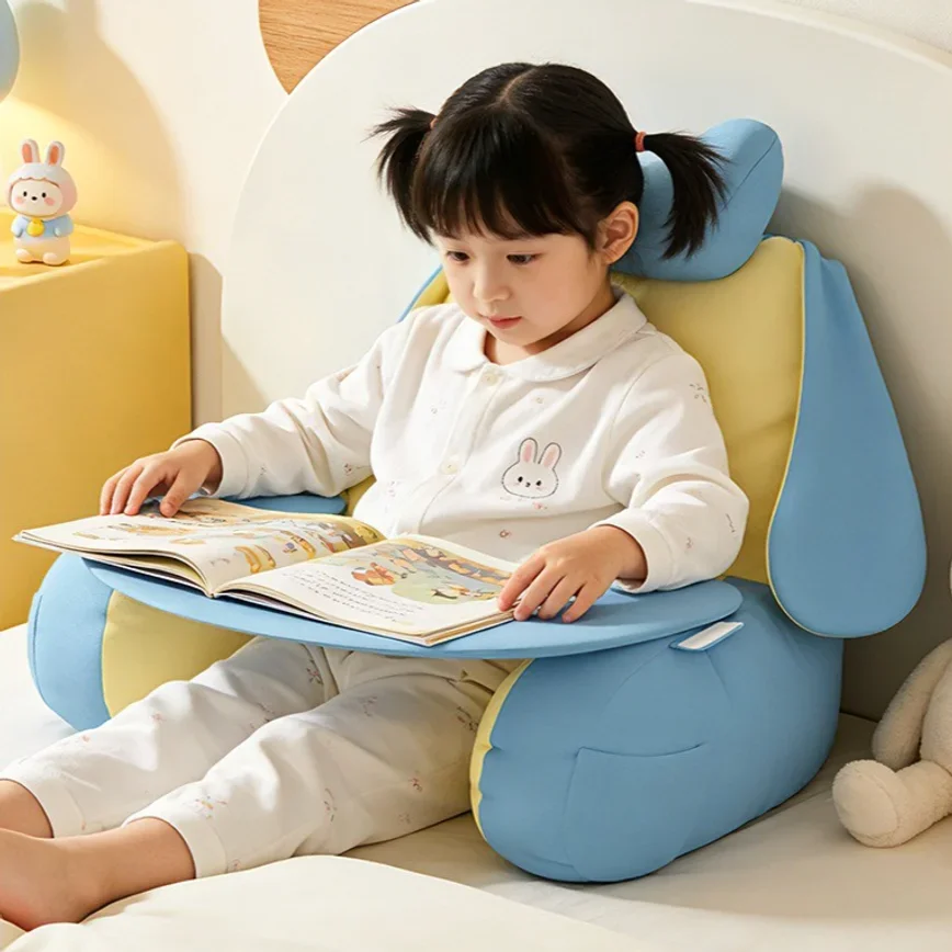 Kids Reading Backrest Pillow Lumbar Neck Support Cushion Lazy Bed Head Pillow For Dorm Bay Window Bedroom Reading