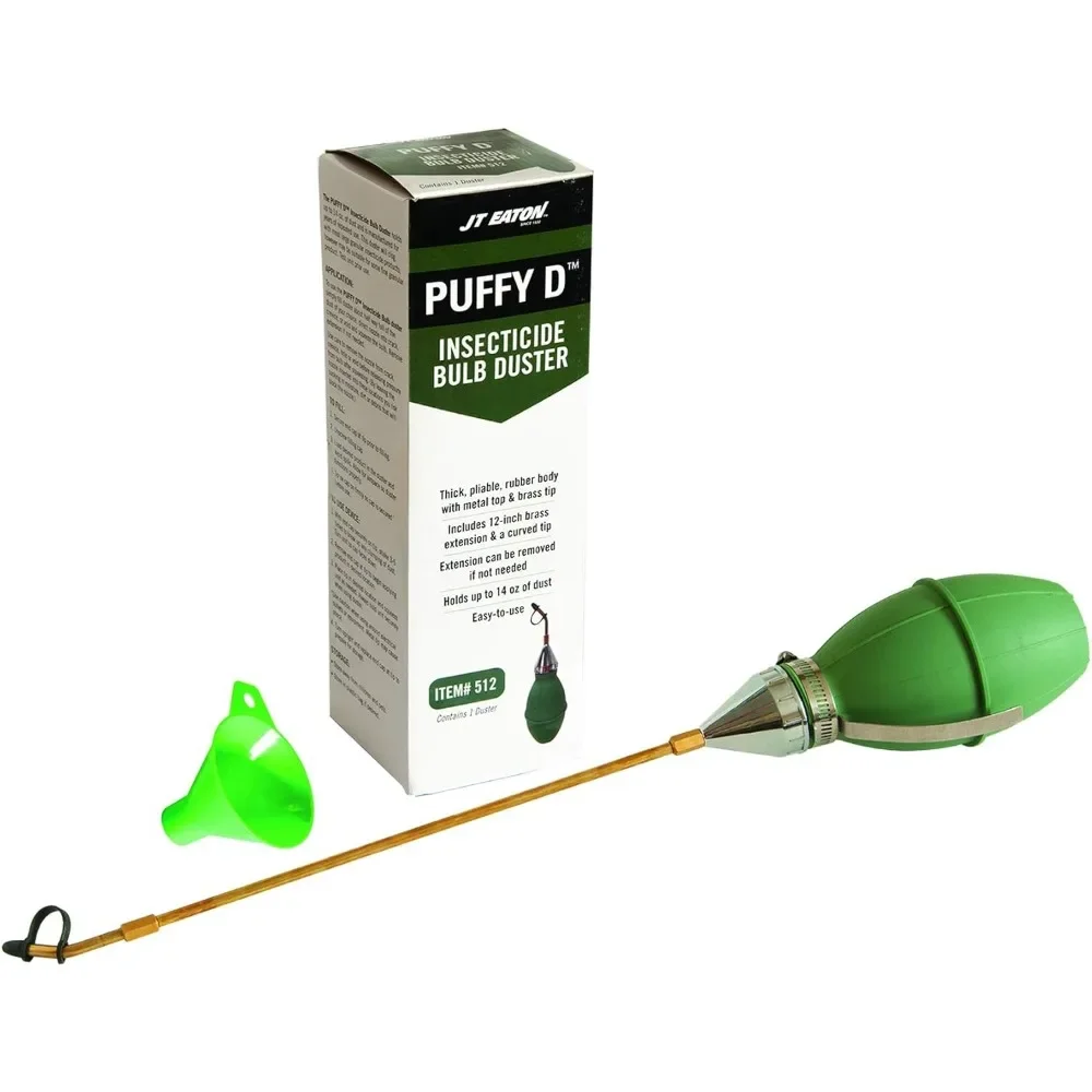 

Puffy Bulb Insecticidal Duster Heavy Duty Dust Applicator for Pest Control Green