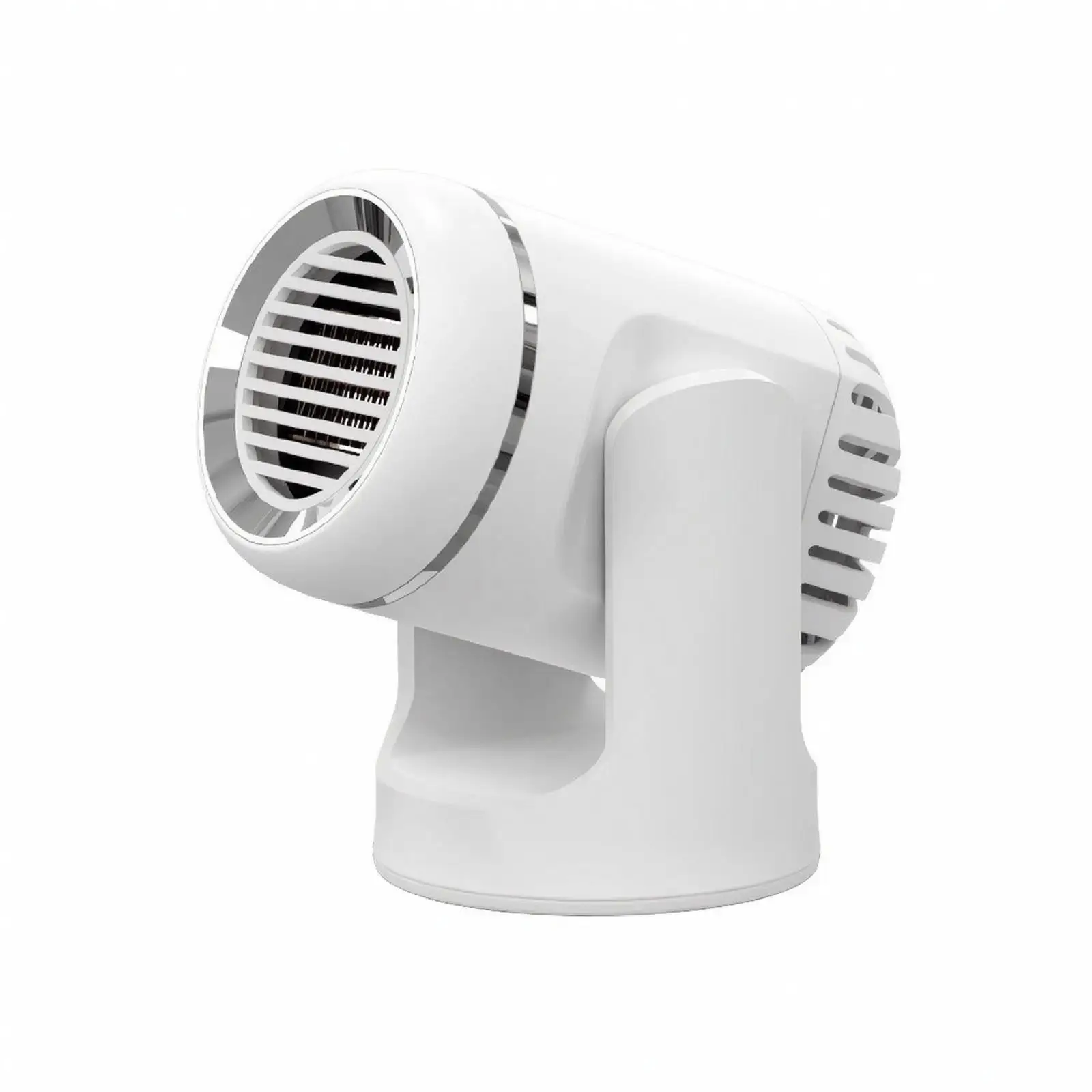 Compact 12V Car Defroster Heater with Adjustable 360 Degree Head and ABS Material for Efficient Frost Removal