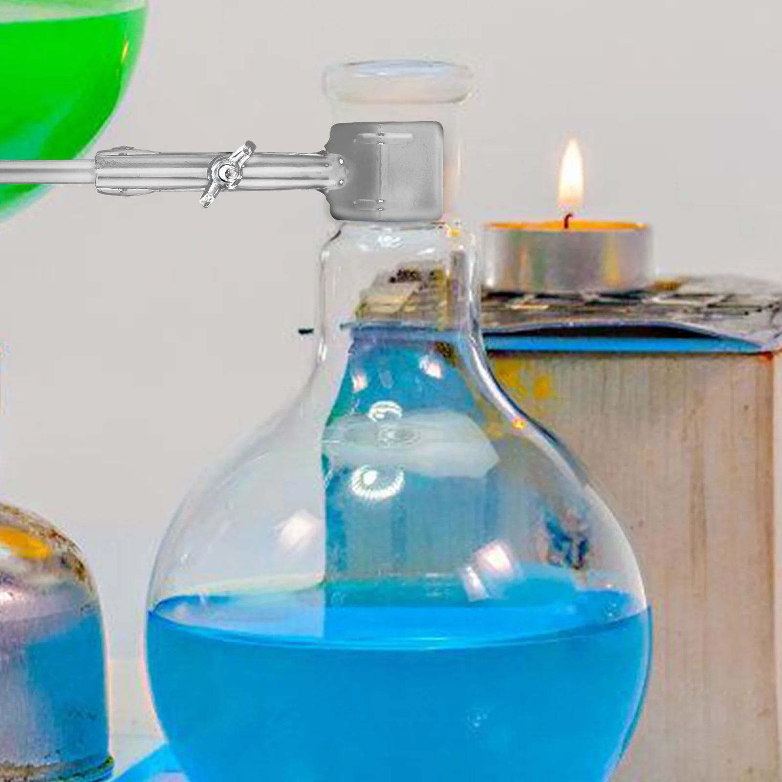 

Stand Flask Multifunctional Iron Construction For Holding Beakers Flasks Test Tubes Chemistry Biology Experiments Clamp