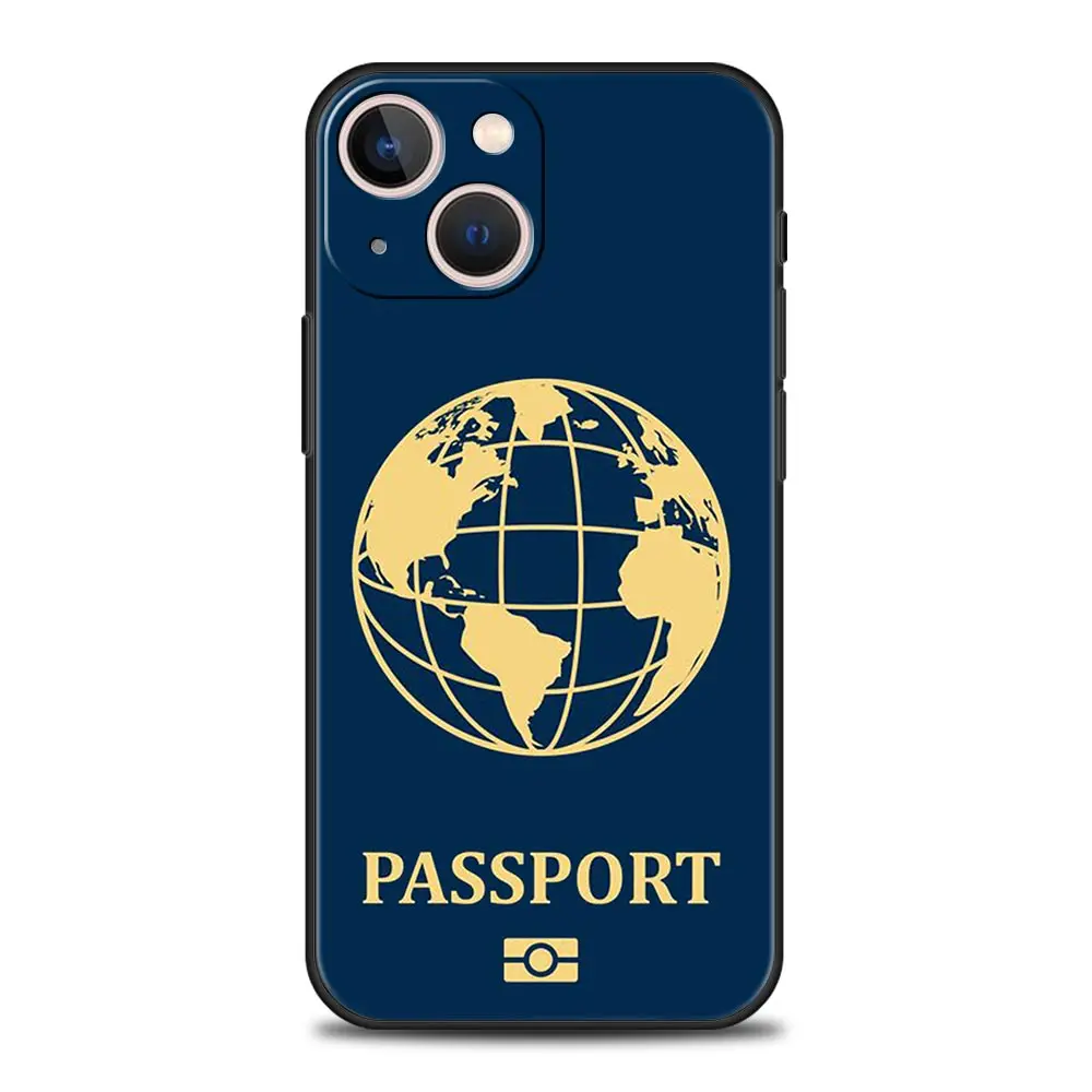 Mexico Passport Phone Case For iPhone 16 13 15 14 12 11 Pro MAX XR X SE XS 7 8 Plus Soft TPU Shell Cover - Image 3