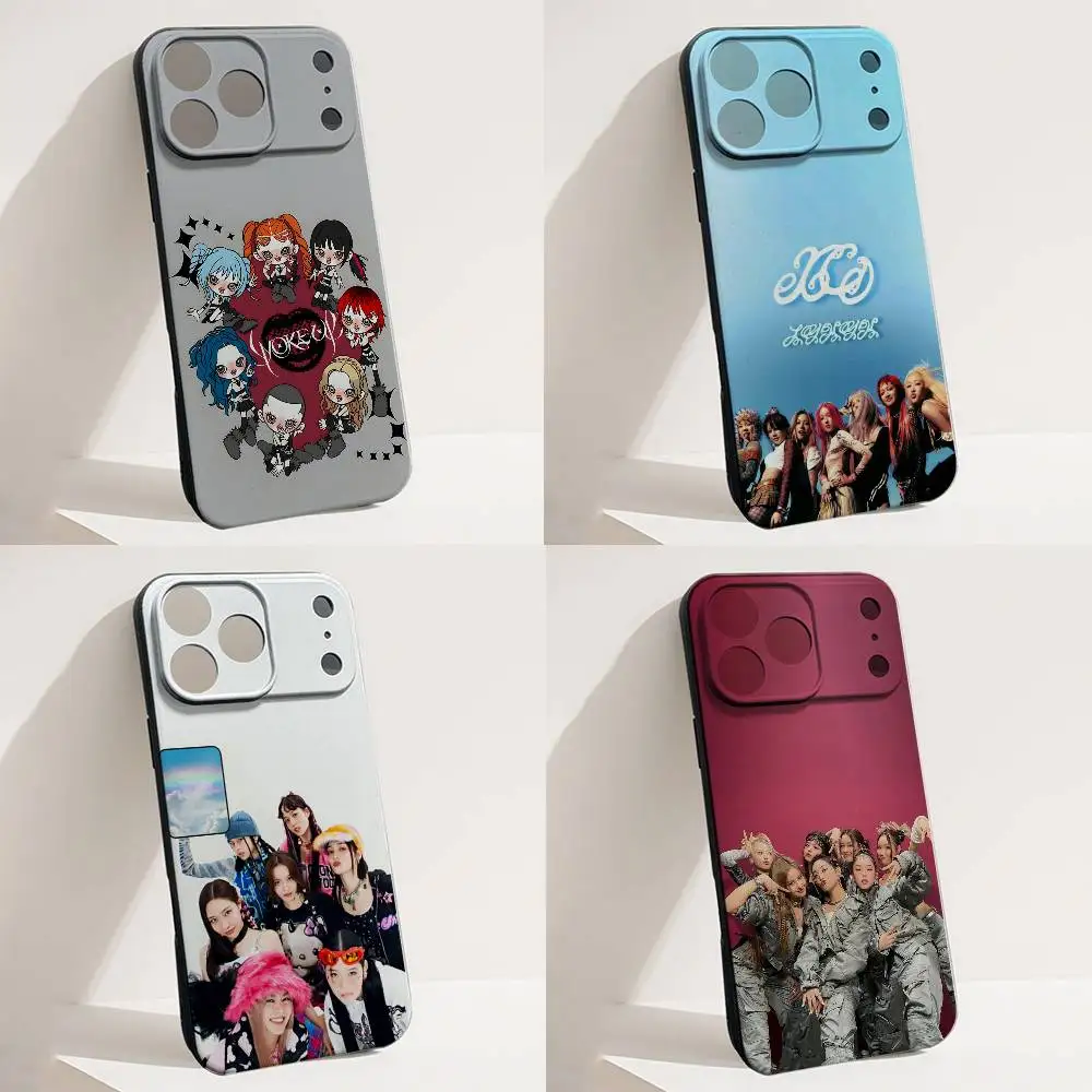 

Japanese Group XG GALA Phone Case For iPhone 17,16,15,14,13,12,11,X,XS,8,7,Pro,Max,Plus,E,SE4,Air,Mini Black Funda Shell