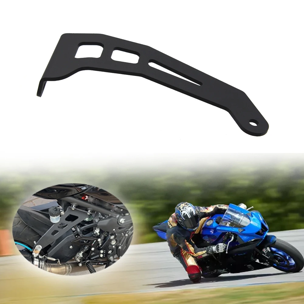 

Aluminium Iron Exhaust Hanger Motorcycle Exhaust bracket Inkjet coating For Yamaha YZFR7 YZF R7 2022-