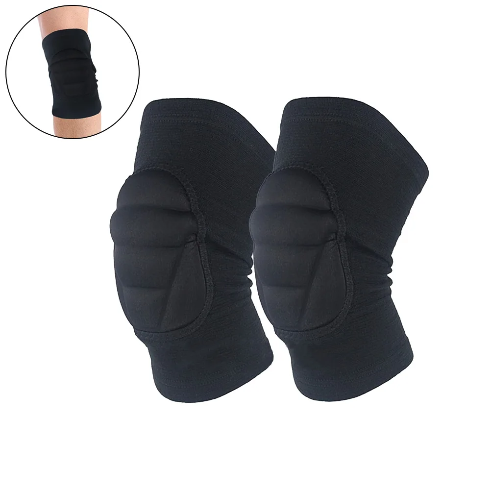 

1Pair Heavy Duty Silicone Knee Pad Sport Knee Support for Outdoor Indoor Activities Anti-Slip Comfortable Fit Muscle Pain