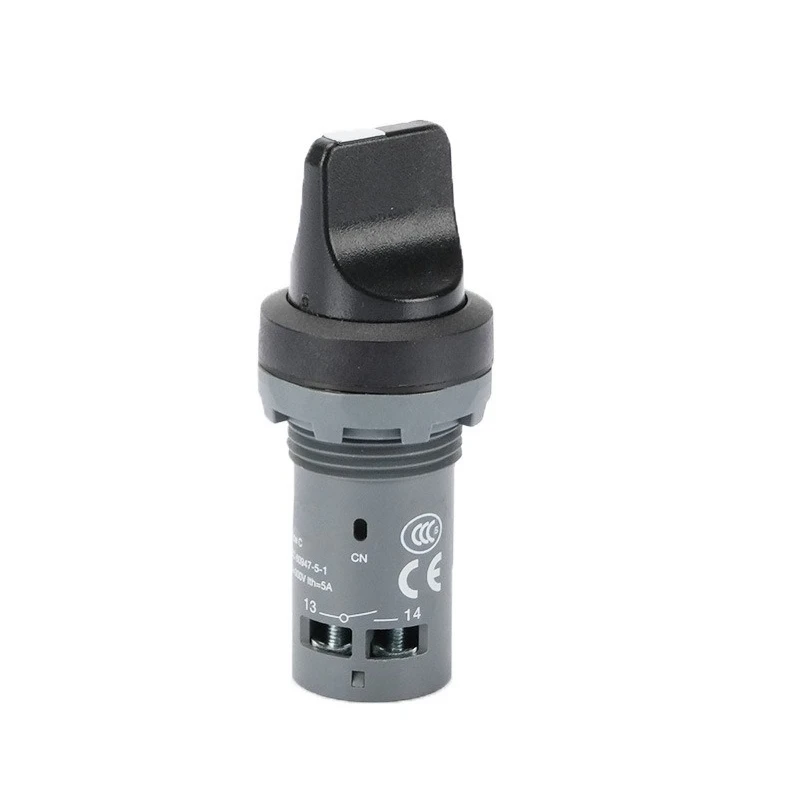 Rotary Selector Switch C2SS2‑10B‑10 C3SS2‑10B‑20 Self‑locking Spring Reset 2‑3 Position Control Button