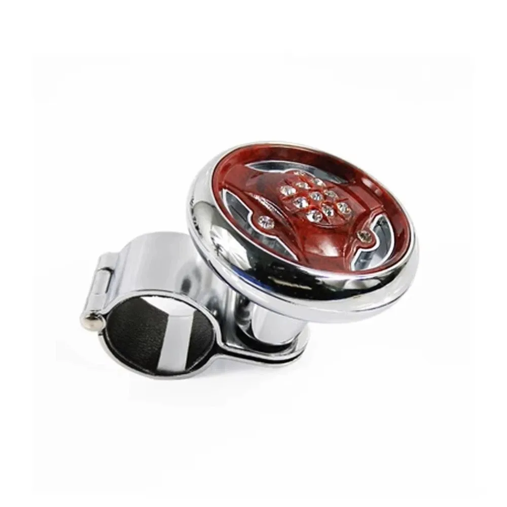 Practical ABS Steering Wheel Spinner Knob Rotating Adapter Steering Wheel Ball Handle Car Turning Car Accessories Auto